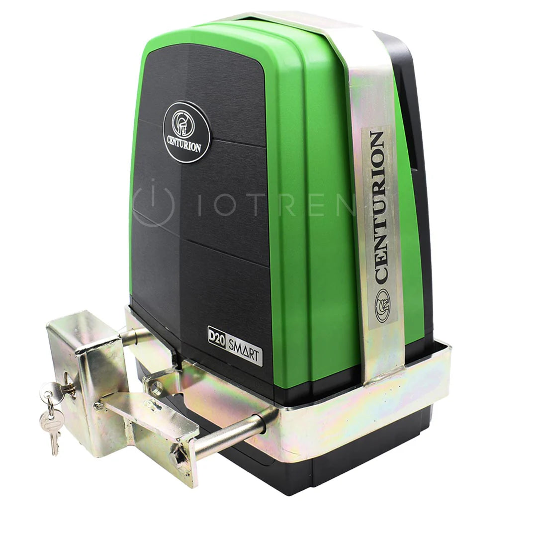Centurion D20 SMART Gate Motor Kit with Anti-Theft Bracket