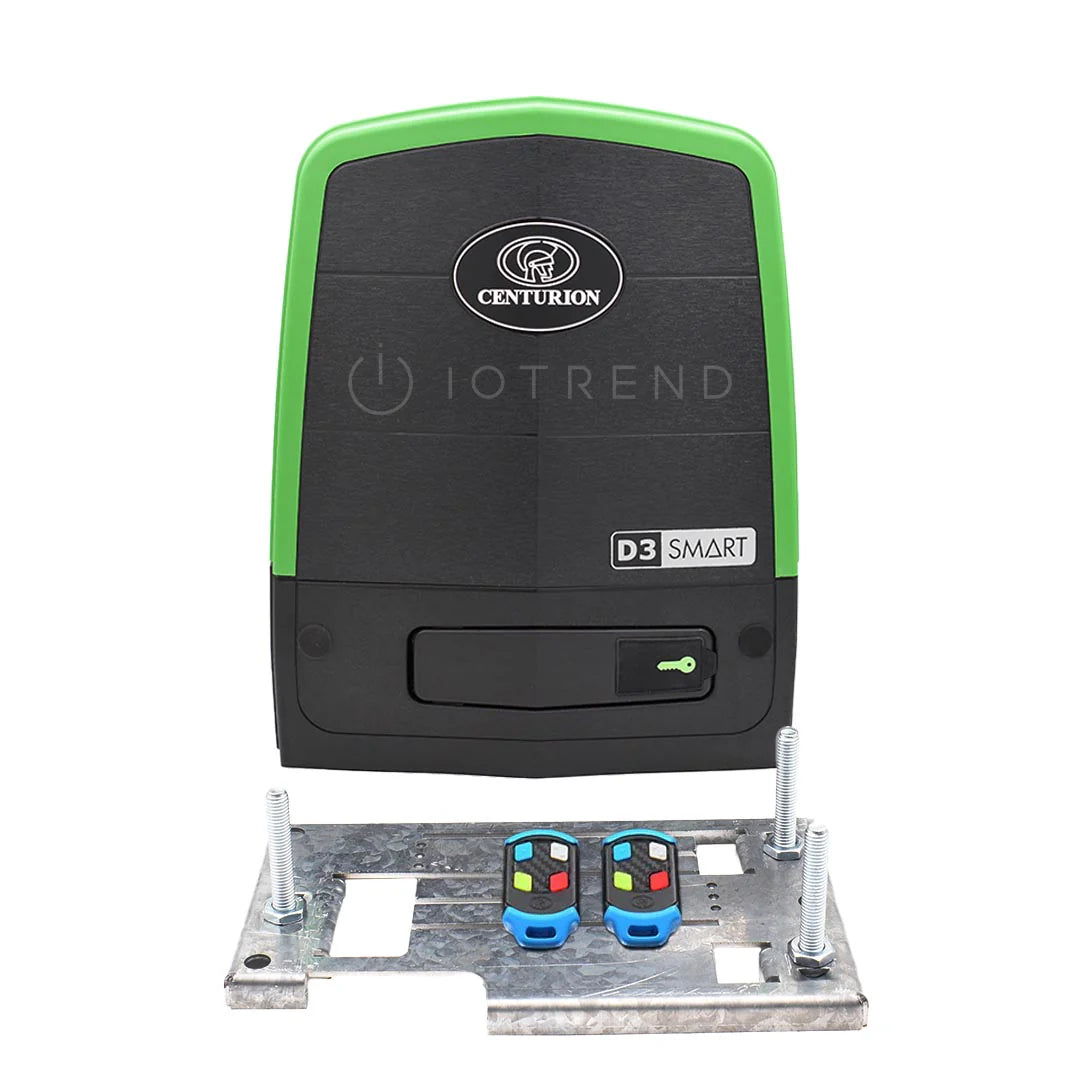 Centurion D3 SMART Gate Motor with Remotes and Base Plate