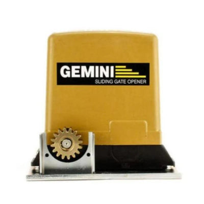 Gemini DC Slider 7AH Gate Motor Kit with Anti-Theft Bracket