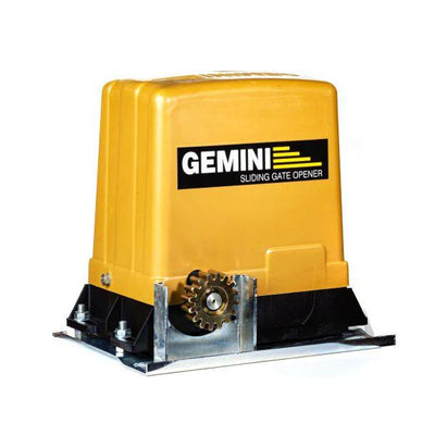 Gemini DC Slider 7AH Gate Motor Kit with Anti-Theft Bracket