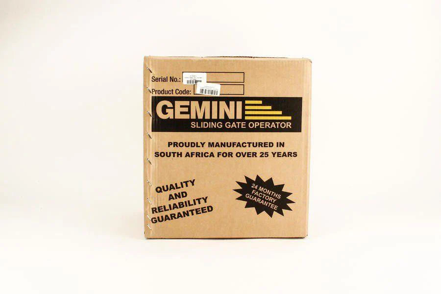 Gemini DC Slider 7AH Gate Motor Kit with Anti-Theft Bracket